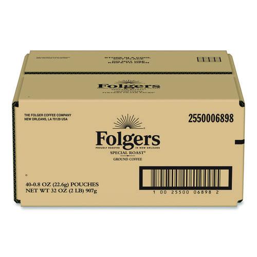 Image of FolgersÂ® Coffee Filter Packs, Special Roast, 0.8 Oz, 40/carton