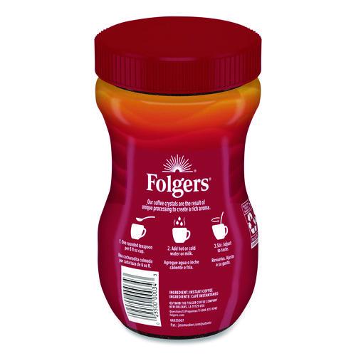 Image of Folgers® 2550020629 Classic Roast Instant, 8 oz Jar
