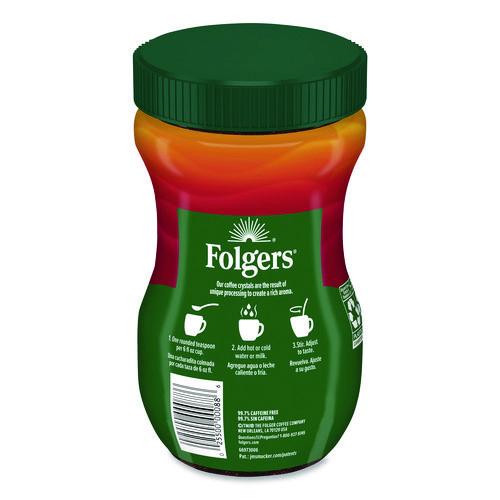 Image of Folgers® 2550020630 Classic Decaf Instant Coffee, 8 oz Jar