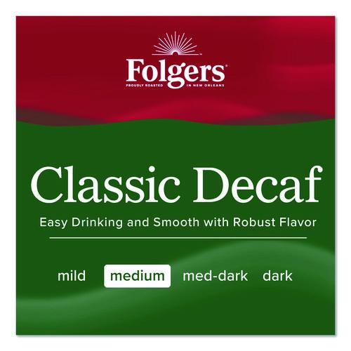Image of Folgers® 2550020630 Classic Decaf Instant Coffee, 8 oz Jar