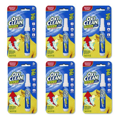 Image of OxiClean 80575-23564 On-the-Go Pen Stain Remover, Bonus Size, 22 mL, 6/Pack