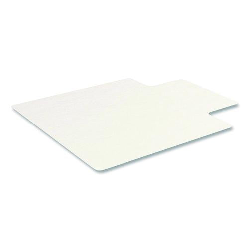 Image of deflecto® CM2G112OCB OceanMat Hard Floor Chair Mat for Hard Floors, Rectangular with Lip, Straight Edges, 36" x 48", Clear