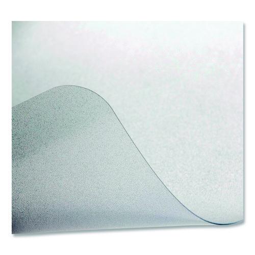 Image of deflecto® CM2G112OCB OceanMat Hard Floor Chair Mat for Hard Floors, Rectangular with Lip, Straight Edges, 36" x 48", Clear
