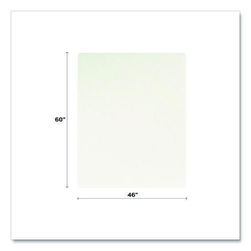 Image of deflecto® CM2G442FOCB OceanMat Hard Floor Chair Mat for Hard Floors, Rectangular, Straight Edges, 46" x 60", Clear