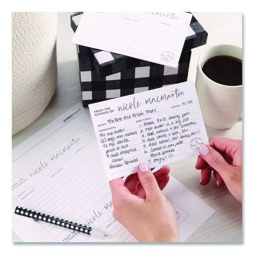 Image of Neenah Paper 40508 / 48508 EXACT INDEX CARD STOCK, 94 BRIGHT, 110 LB INDEX WEIGHT, 8.5 X 11, WHITE, 250/PACK