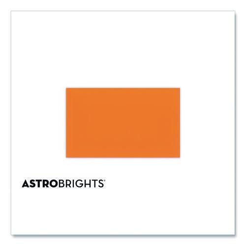Image of AstrobrightsÂ® Color Paper, 24 lb Bond Weight, 8.5 x 14, Cosmic Orange, 500/Ream