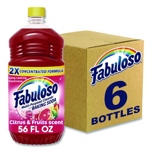 Image of Fabuloso® 153091 Multi-Use Cleaner, Citrus Scent, 56 oz Bottle, 6/Carton