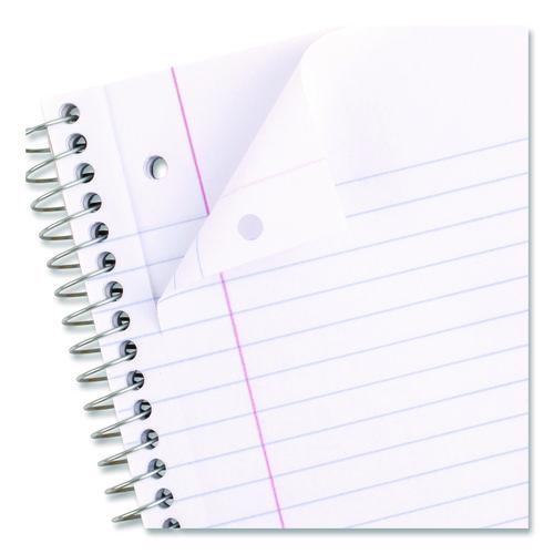 Image of Mead® 05514 Spiral Notebook, 1-Subject, Wide/Legal Rule, Randomly Assorted Cover Color, (100) 10.5 x 7.5 Sheets