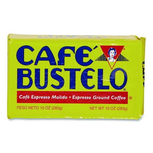 Image of Cafe Bustelo 7447101720 Coffee Brick, Espresso, 10 oz Brick Pack, 24/Carton