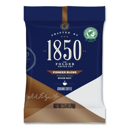 Image of 1850 2550021511 Pioneer Blend Coffee Fraction Packs, 2.5 oz Pack, 24 Packs/Carton