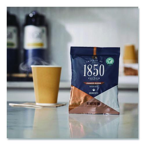 Image of 1850 2550021511 Pioneer Blend Coffee Fraction Packs, 2.5 oz Pack, 24 Packs/Carton