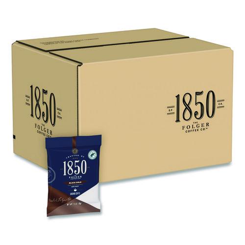 Image of 1850 2550021512 Black Gold Coffee Ground Coffee Fraction Packs, 2.5 oz Pack, 24 Packs/Carton