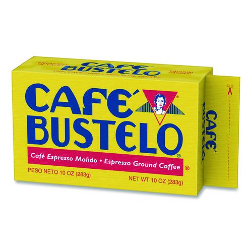 Image of Cafe Bustelo 7447101720 Coffee Brick, Espresso, 10 oz Brick Pack