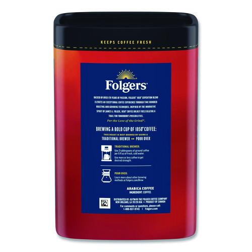 Image of 1850 2550093312 Expedition Blend Roast Ground Coffee, 12 oz Canister