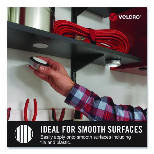 Image of VELCRO® Brand 90593 Industrial Strength Heavy-Duty Fastener, 2" X 4 Ft, Black, 2/pack