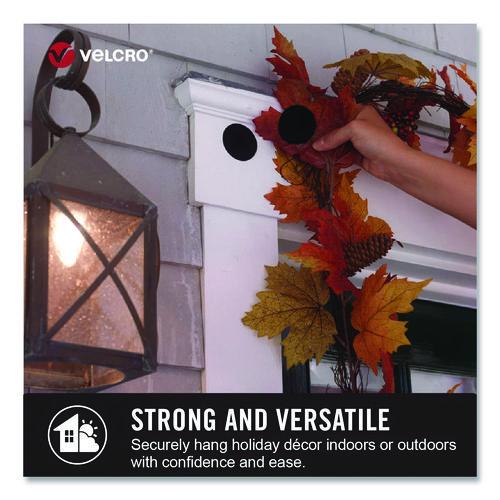 Image of VELCRO® Brand 90593 Industrial Strength Heavy-Duty Fastener, 2" X 4 Ft, Black, 2/pack