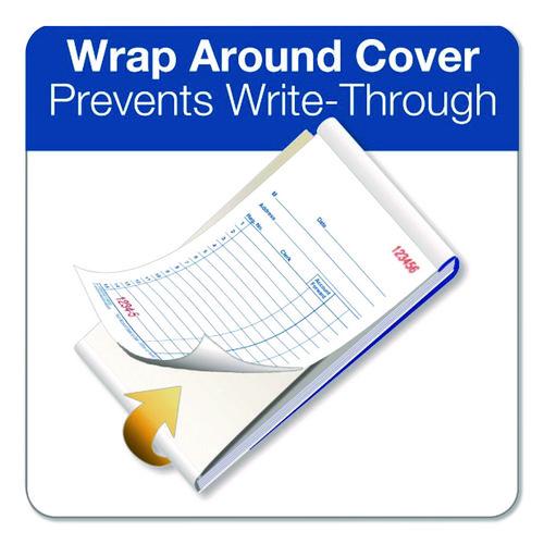 Image of AdamsÂ® Multipart General-Purpose Sales Pad, Two-Part Carbonless, 3.34 x 5.13, 50 Forms/Pad, 10 Pads/Pack