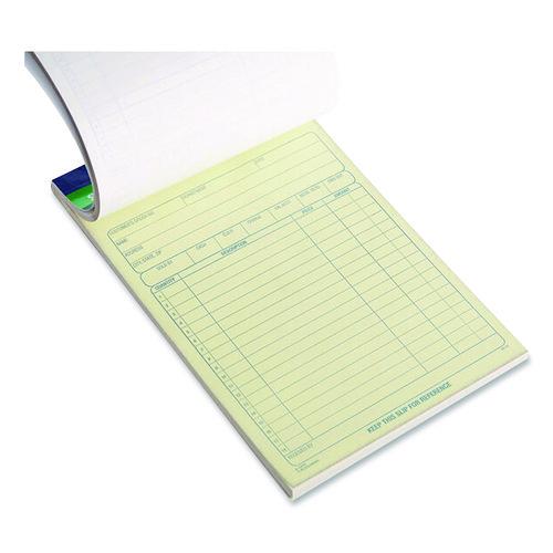 Image of Adams® DC5805-10 Multipart Sales Order Pad, Two-Part Carbonless, 5.56 x 7.94, 50 Forms/Pad, 10 Pads/Box