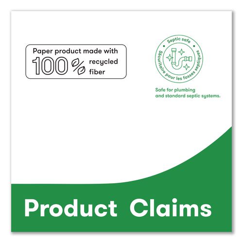Image of Cascades PRO B040 Select Standard Bath Tissue, Septic Safe, 2-Ply, White, 4 x 3.19, 500 Sheets/Roll, 96 Rolls/Carton