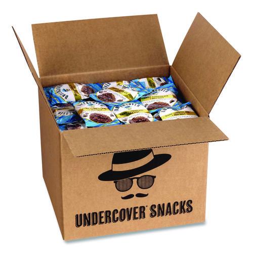 Image of UNDERCOVER® Snacks 10854571007091 Dark Chocolate and Sea Salt Mini Quinoa Crisps, 0.25 oz Bag, 125/Carton