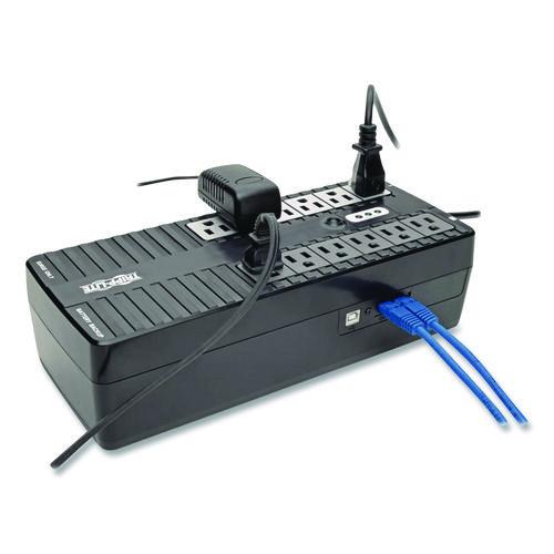 Image of Tripp Lite by Eaton Internet Office Ultra-Compact Desktop Standby Ups, 12 Outlets, 750 Va, 420 J