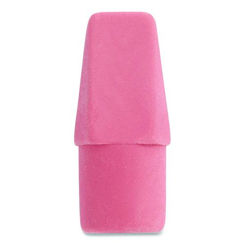 Image of Dixon® X34500 Wedge Cap Erasers, For Pencil Marks, Pink, 144/box