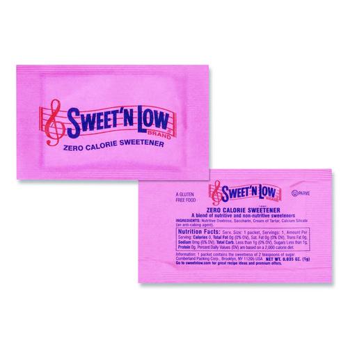 Image of Sweet'N Low® 4480050150 Sugar Substitute, 0.15 oz Packet, 400/Box