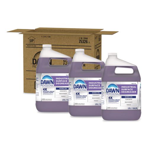 Image of Dawn® Professional 80845547 Industrial Surface Degreaser, 1 gal Bottle, 3/Carton