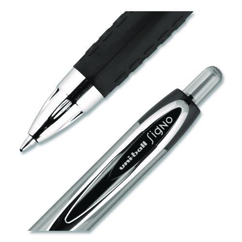 Image of uniball® 40110 Signo 207 Gel Pen, Retractable, Medium 0.7 mm, Assorted Ink and Barrel Colors, 8/Pack