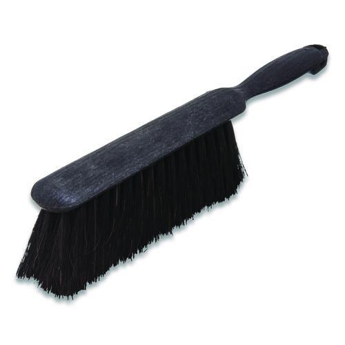 Image of Carlisle 3622503 Counter/Radiator Brush, Black Horsehair Blend Bristles, 8" Brush, 5" Black Handle