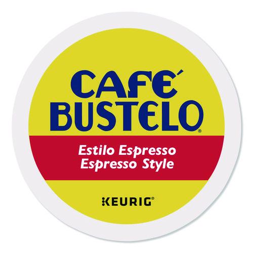 Image of Cafe Bustelo 5000363549 Espresso Style K-Cups, 24/box