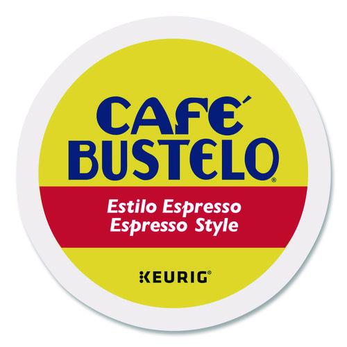 Image of Cafe Bustelo 5000363549 Espresso Style K-Cups, 96/carton