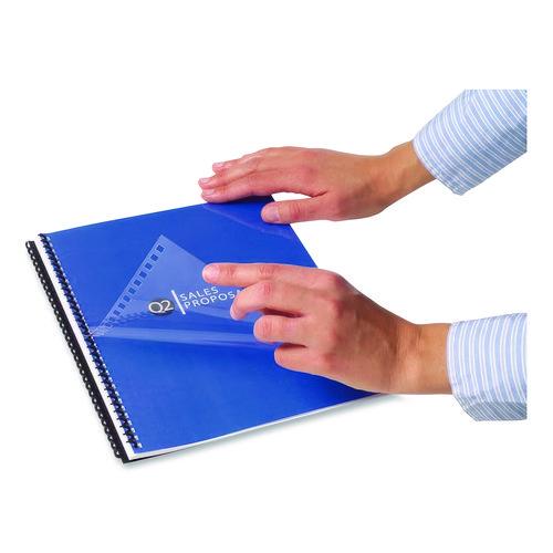 Image of GBC® 2020046 CombBind Pre-Punched Paper, 19-Hole, 92 Bright, 20 lb Bond Weight, 8.5 x 11, Unruled, 500/Ream
