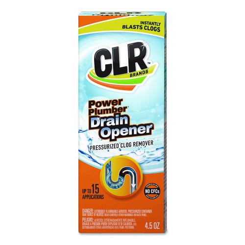 Image of CLR® PP6 Power Plumber Drain Opener, 4.5 oz Aerosol Spray, 6/Carton