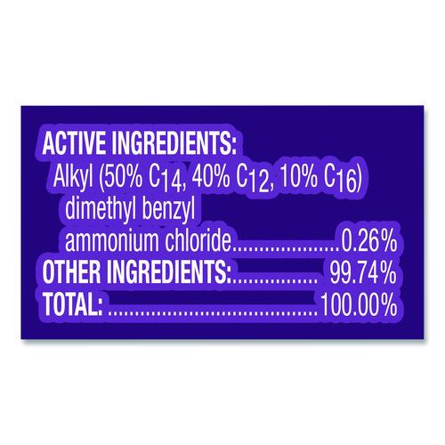 Image of LYSOL® Brand 19200-56264 Disinfecting Wipes, 1-Ply, 7 x 7.25, Lavender and Cotton Blossom, White, 80 Wipes/Canister