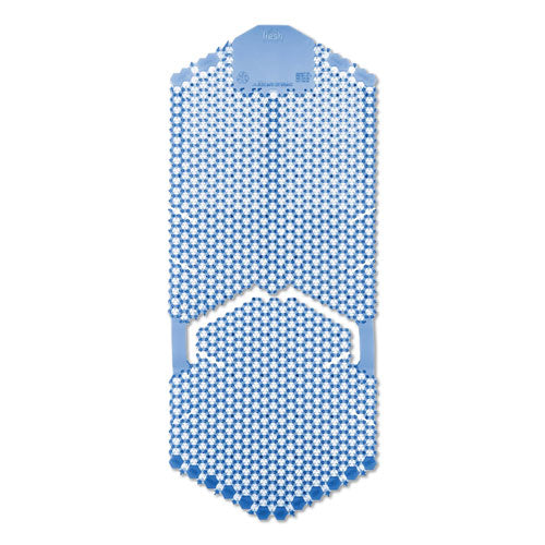 Image of Fresh Products TSU-F-006I006I-90 Tsunami, Urinal Screen, Cotton Blossom Scent, Blue, 148 g, 6/Carton
