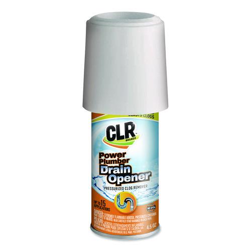 Image of CLR® PP6 Power Plumber Drain Opener, 4.5 oz Aerosol Spray, 6/Carton