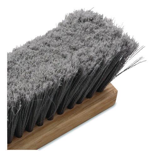 Image of Carlisle 3621952423 Flagged Floor Sweep, 3" Gray Flagged Filament Bristles, 24" Brush, 12/Carton