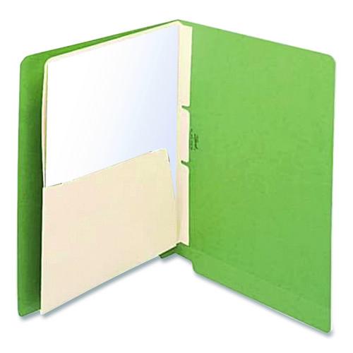 Image of Medical Arts Press® 52411 Standard Side-Flap Classification Folder Dividers, 1 Fastener, Letter Size, Manila, 100/Box