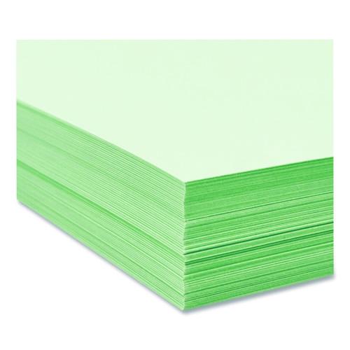 Image of Lettermark 94306RM Colors 30% Recycled Colored Paper, 20 lb Bond Weight, 8.5 x 14, Green, 500/Ream
