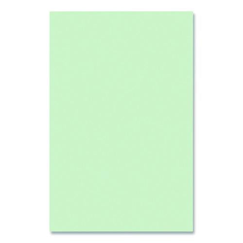Image of Lettermark 94307RM Colors 30% Recycled Multipurpose Color Paper, 20 lb Bond Weight, 11 x 17, Pastel Green, 500/Ream