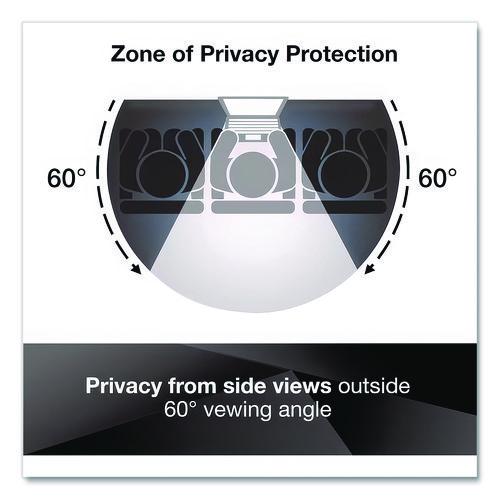Image of 3M PF195W9B Frameless Blackout Privacy Filter for 19.5" Widescreen Flat Panel Monitor, 16:9 Aspect Ratio