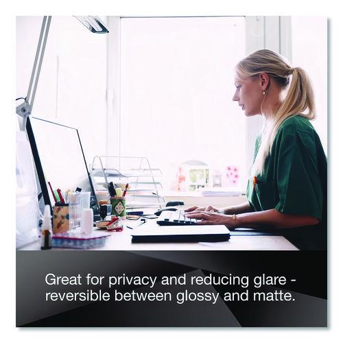 Image of 3M PF195W9B Frameless Blackout Privacy Filter for 19.5" Widescreen Flat Panel Monitor, 16:9 Aspect Ratio