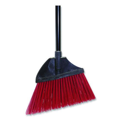 Image of Nexstep Commercial Products 91284 MaxiPlus Angle Broom, 56" Length, Red/Black