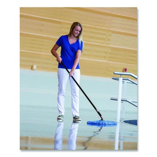 Image of Nexstep Commercial Products 94072 MaxiTwist Microfiber Dust Mops, Microfiber, 24" x 5", Blue