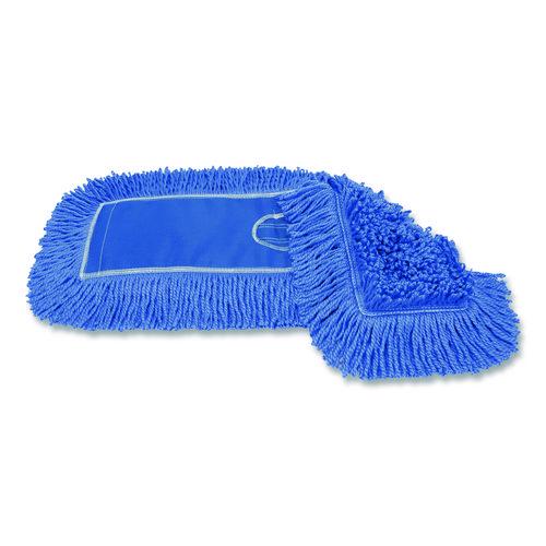 Image of Nexstep Commercial Products 94074 MaxiTwist Microfiber Dust Mops, Microfiber, 36" x 5", Blue