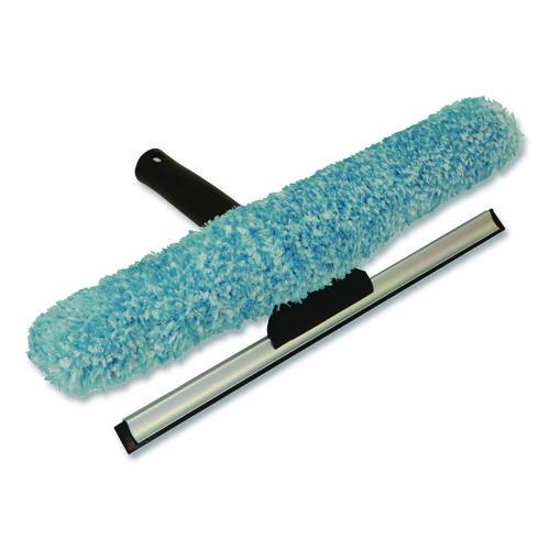 Image of Nexstep Commercial Products 96154-S MaxiPlus Combo Window Washer and Squeegee, 12" Wide Blade, 8.5" Handle
