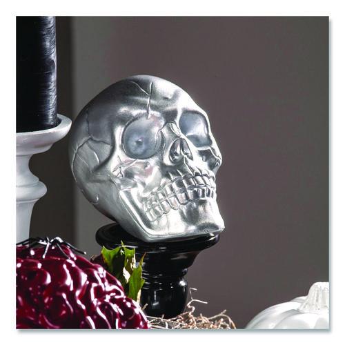 Image of Rust-Oleum® 245220 Universal Premium Spray Paint, Metallic Silver, 12 oz Aerosol Can