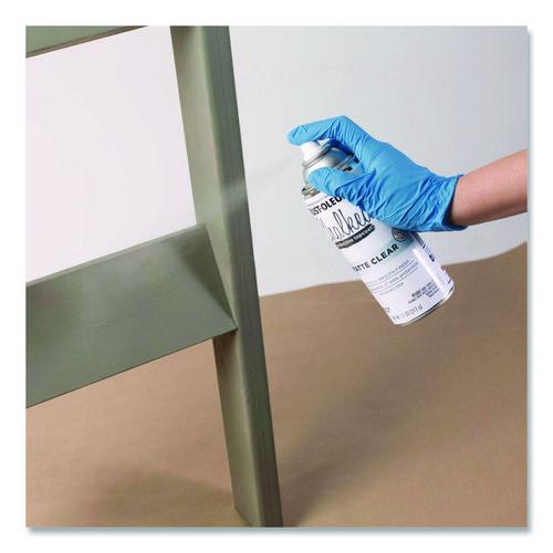 Image of Rust-Oleum® 302593 Ultra Matte Chalked Paint, Matte Country Gray, 12 oz Aerosol Can, 6/Carton
