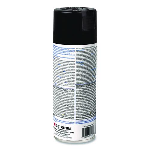 Image of Rust-Oleum® 331172 Painter's Touch 2X Ultra Cover Spray Paint, High Gloss Black, 12 oz Aerosol Can, 6/Carton